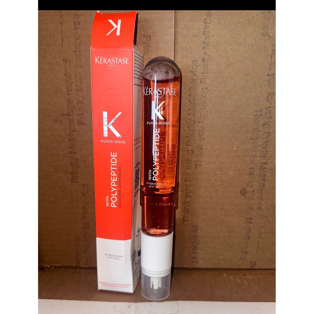 Kerastase Fusio-Dose Booster Anti-Frizz with Polypeptide hair care treatment